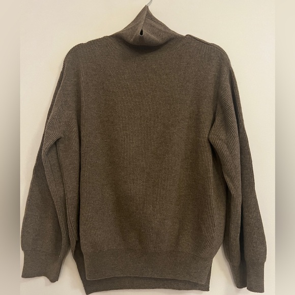 The Frankie Shop alpaca wool turtleneck sweater oversized XS/S - Picture 1 of 4